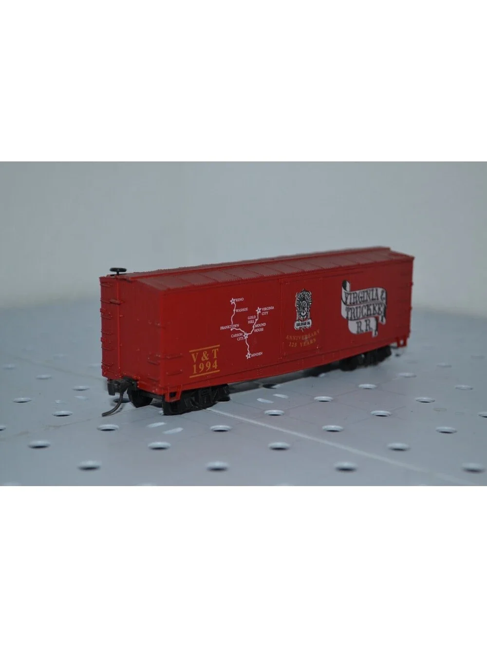 HO Roundhouse 7753 Old Time 36' V&T 1994 Anniversary Boxcar BUILT VINTAGE